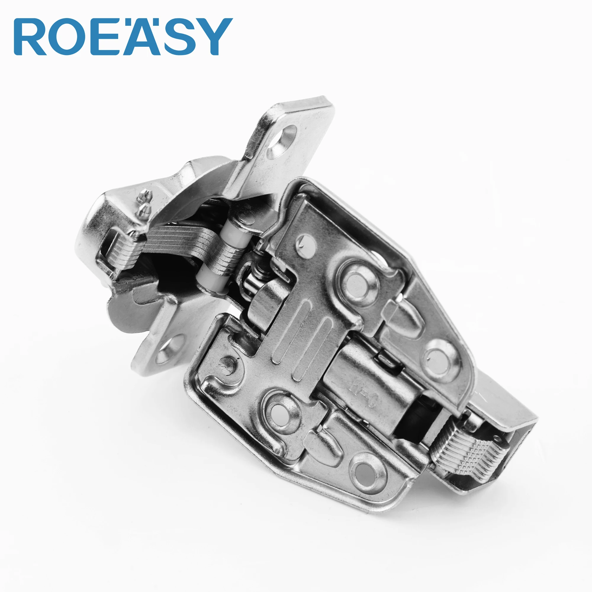 Clip-on 5 Holes Plate 40mm Cup Soft Close Hydraulic Cabinet Hinge for Kitchen