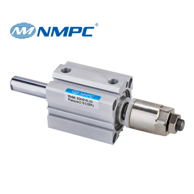 SDA Series Micro Compact Pneumatic Air Cylinder Airtac Thin Type Adjustable Stroke Pneumatic Cylinder
