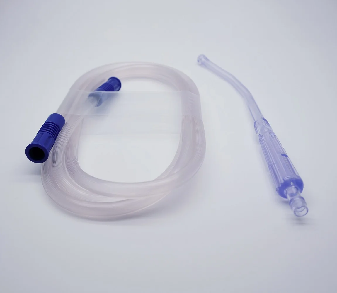 Medical Surgical Use Yankauer Handle with Yankauer Suction Connecting Tube