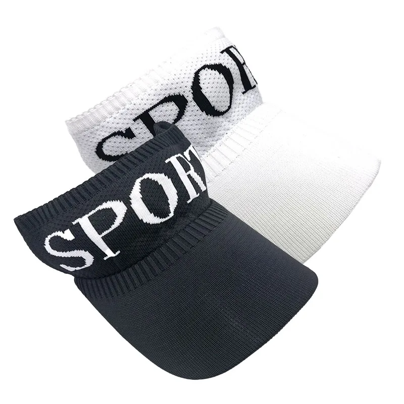 Sewingman B0220L, новинка, летний женский жаккардовый вязаный козырек для гольфа, теннисная Солнцезащитная шляпа