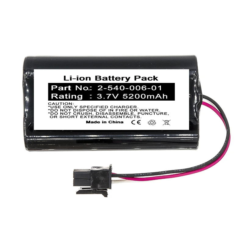 3,7 V 5200 mAh 6800 mAh litiumion-batteri til utskiftning Outcast Melody høytalerbatteri til Soundcast 2-540-006-01 MLD414