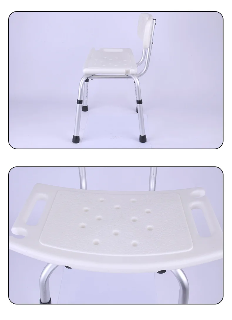 Aluminum Lightweight Bath Shower Chair For The Elderly Shower Stool