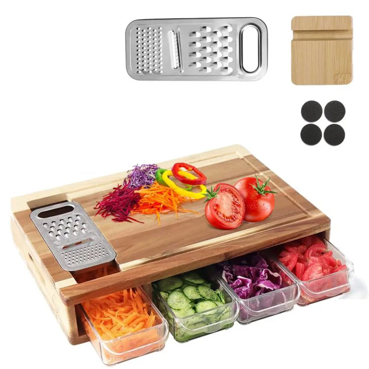 Builtin Knife Sharpeners Bamboo Cutting Board With Sharpener Buy