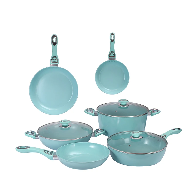 Оптимальные продукты, набор сковородок из алюминиевого сплава, набор посуды, антипригарный набор сковородок для жарки