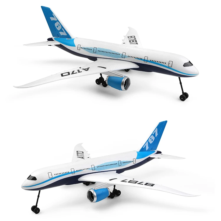 Wltoys Xk A170 RFT Aircraft 3D/6G  Brushless Epp 787 Civil  Rc Airplane Model Foam Plane for Adult