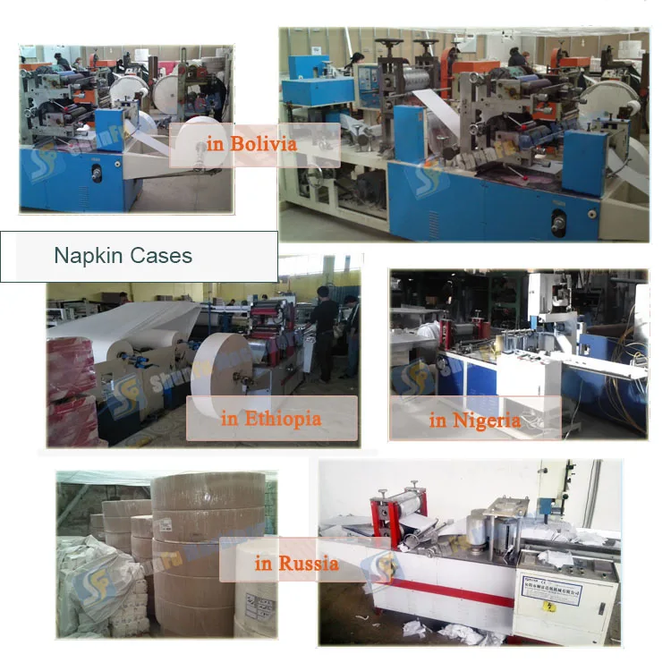 Tissue Napkin Printing Machine Manufacturer Automatic Folding Paper Napkin Making Machine Price