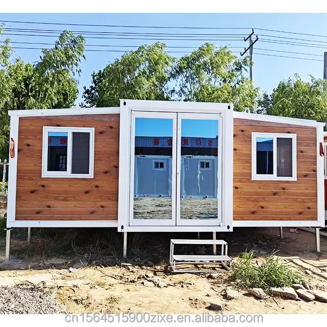 20фт 30фт 40фт преносива проширена кућа са 3 спаваће собе, фолдабле контјинер куће, савремени фабрички модуларни дизајн, луксузна завршна обрада