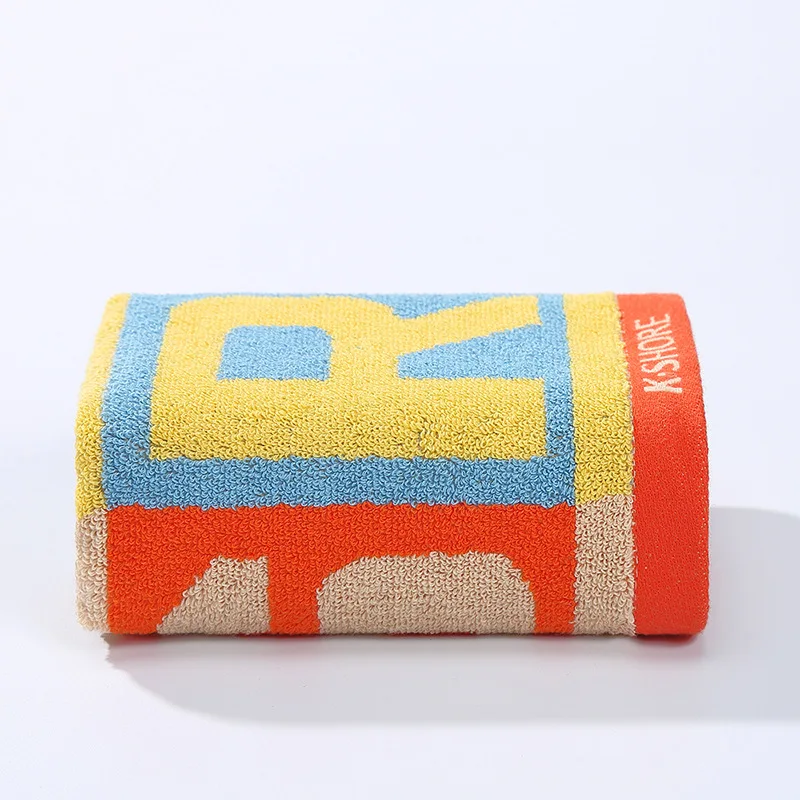 Beach Towels Luxury Heavy Custom Jacquard 100 Cotton Summer Woven