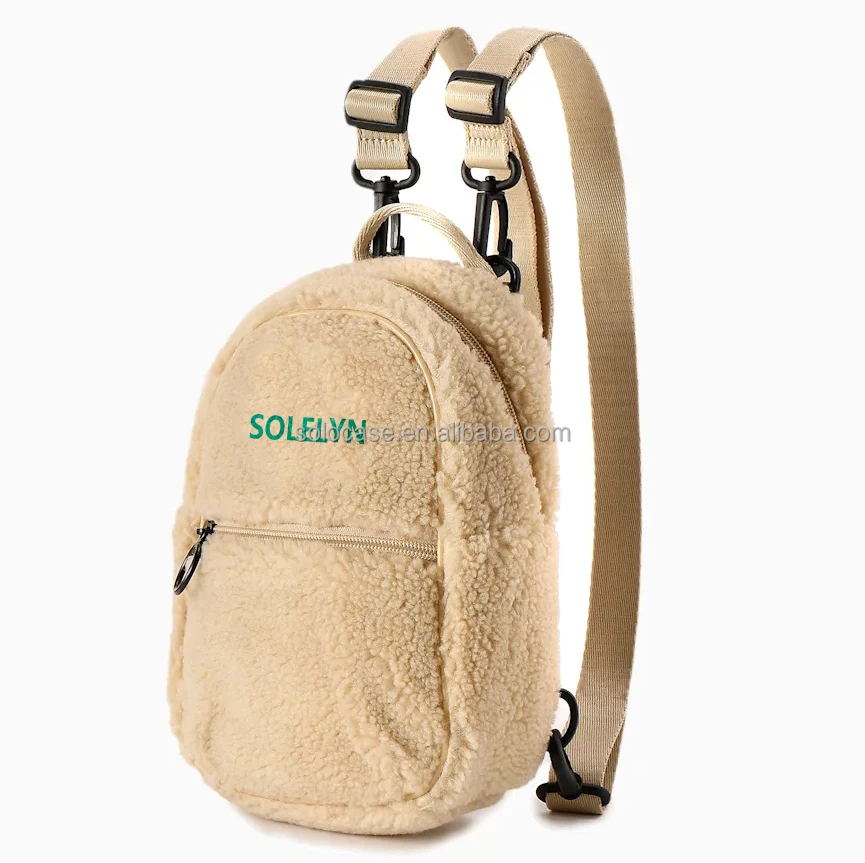 Soft Teddy Mini Backpack