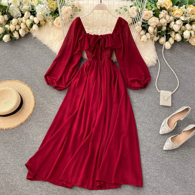 Shop Our Autumn Chic Long Sleeve Casual Dresses for Women