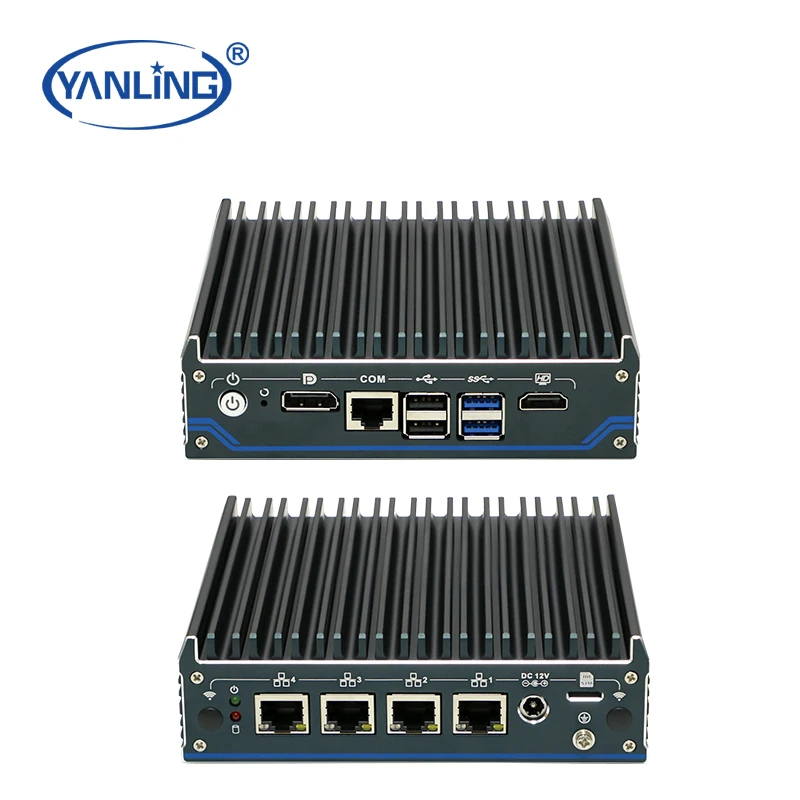 New Pfsense N100 Micro Firewall Appliance Fanless 4-Core 2.5G LAN
