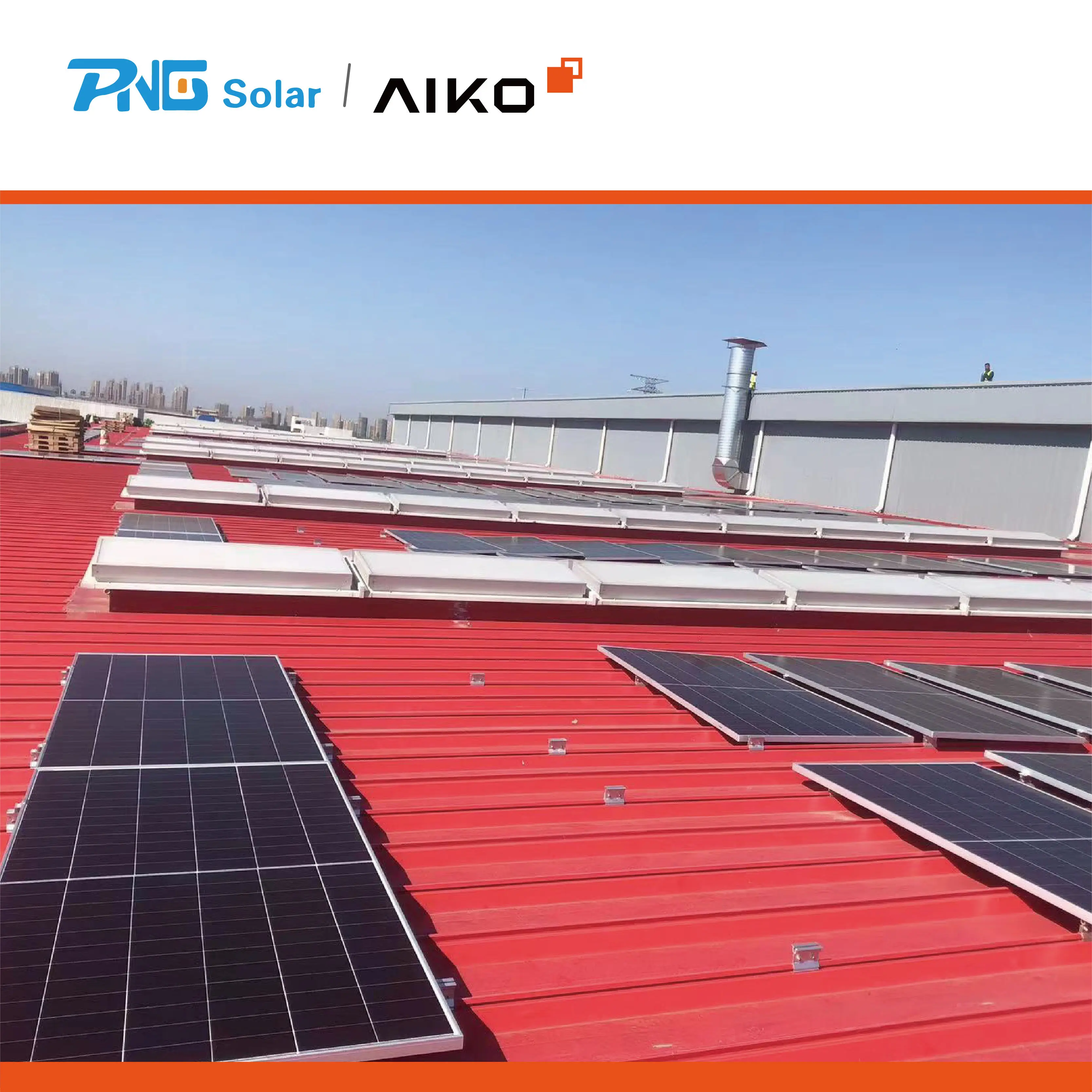 AIKO Solar Panels - High Quality 590w Mono N Type ABC