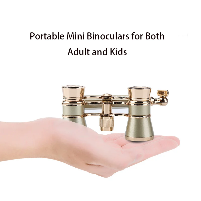 Retro Mini Portable Binoculars with Handle supplier