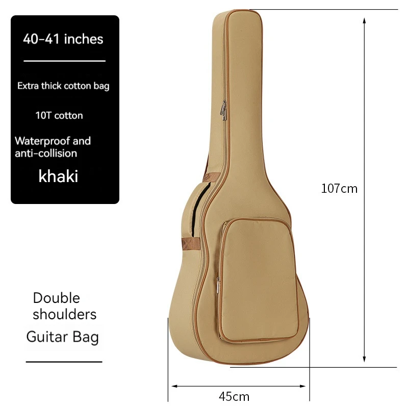 High Quality Customized Multi-Color Guitar Gig Bag Waterproof and Durable Oxford Material for Instrument Protection and Travel