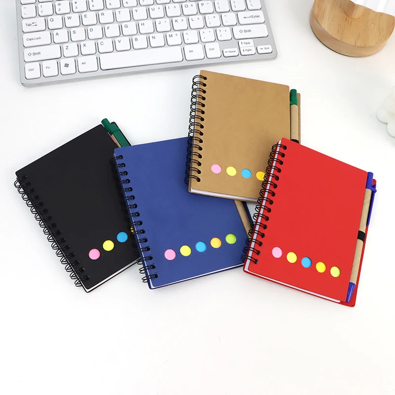 Alibaba.com: Custom Logo Kraft Notepad with Pen, Eco Kraft Paper, Mini ...
