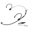 4 pines para Shure (negro)
