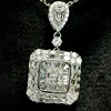 18k white gold