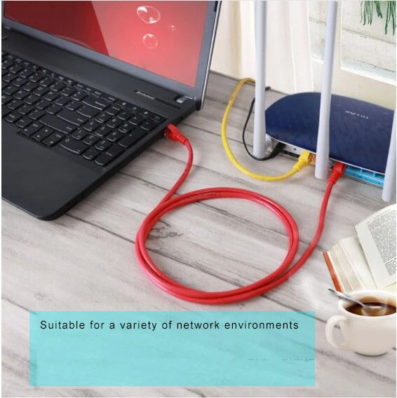 Cat8 LAN Network Cable with Gold Plated RJ45 Connector 7