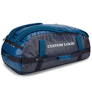 Multifunctional Waterproof Large Capacity Sports Weekend Travel Duffle Bags With Custom Printed Logo