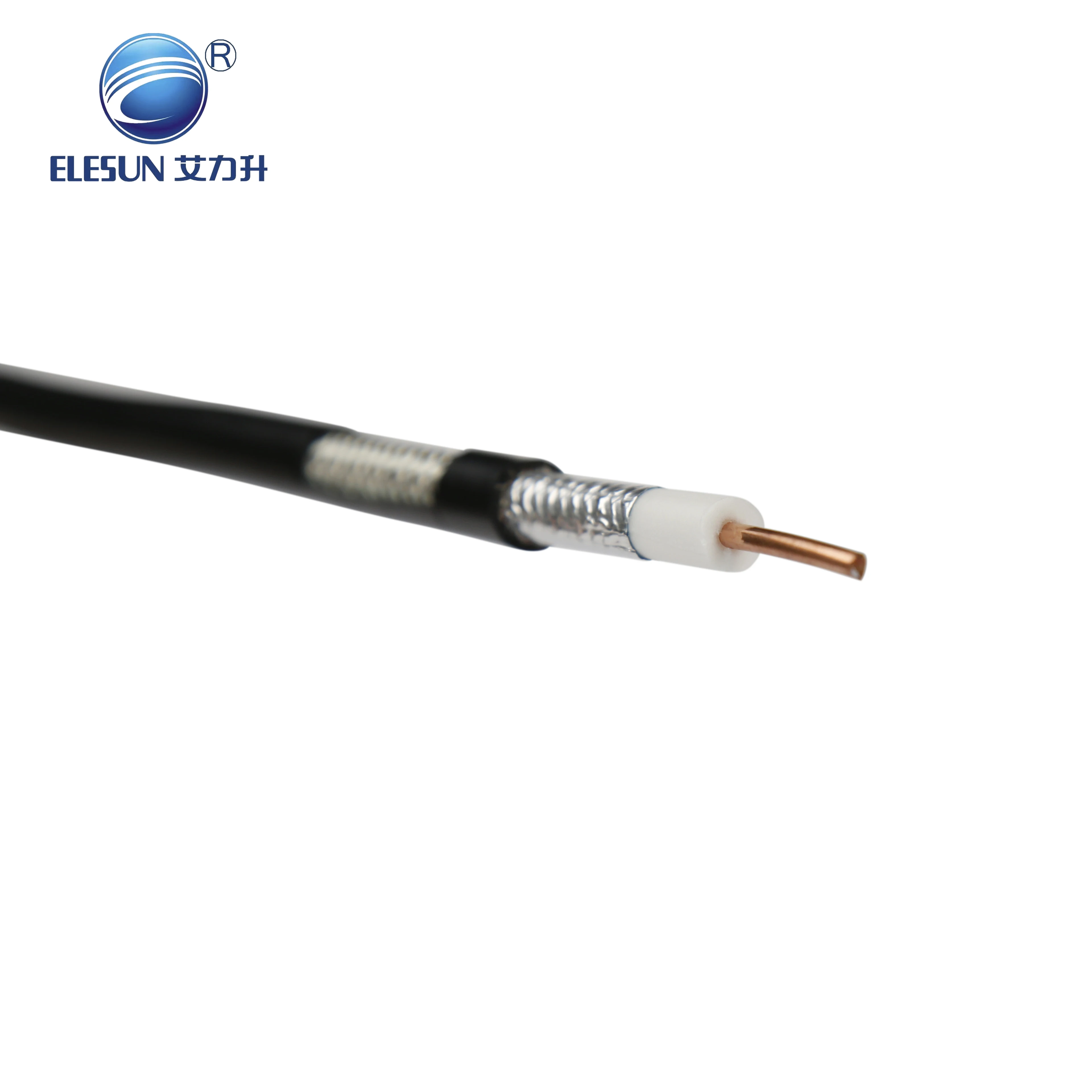 Reliable Supplier Good Quality 50Ohm Low Loss ALSR400 Coaxial Cable 8D-FB Coaxial Cable for Antenna