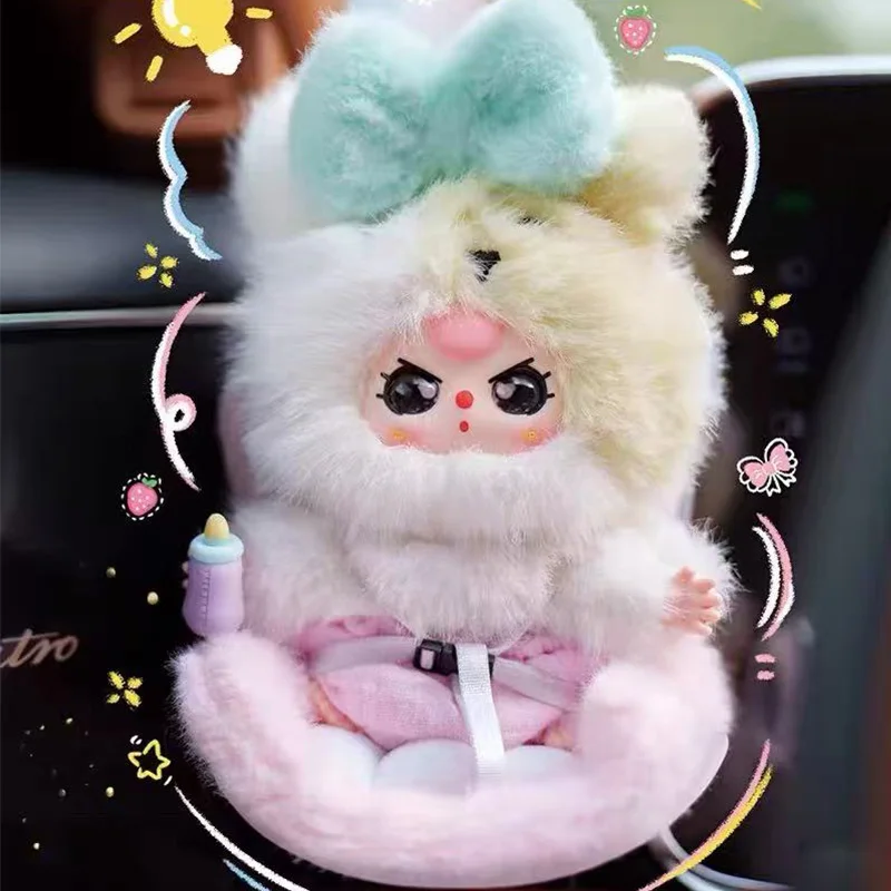 Baby Three Vehicle-Mounted Baby Seat Vinyl Plush Toy