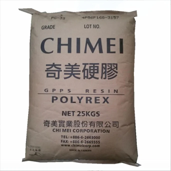 PG33 CHIMEI Gpps полистирольное сырье гранулы с высокой
