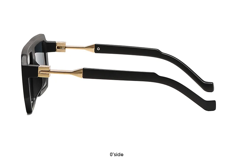Wholesale Trendy Retro Square Women's UV400 Fashionable Oversized Sunglasses_voghion.com