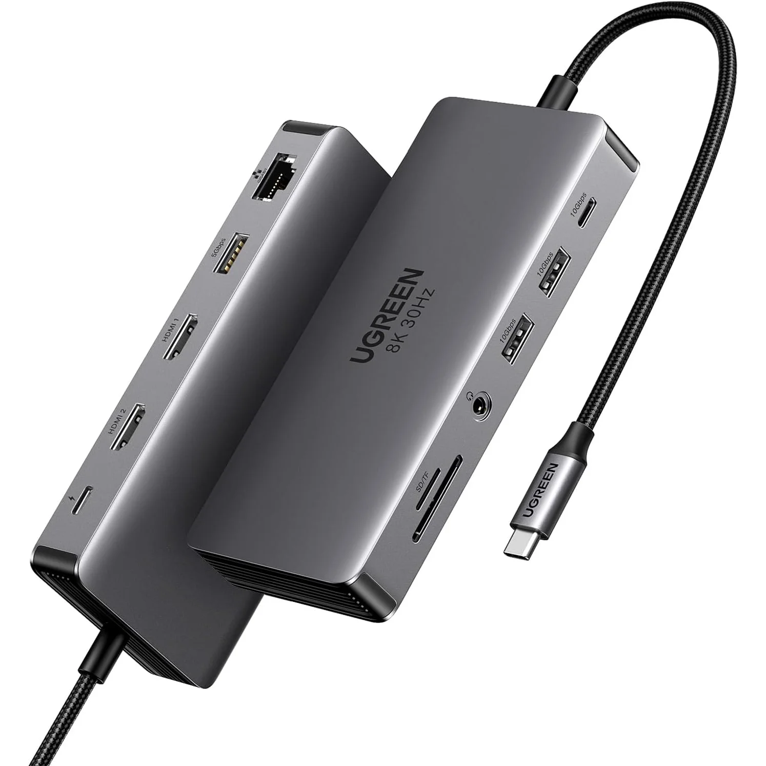 UGREEN 11-in-1 USB C Docking Station for Laptops - Dual HDMI