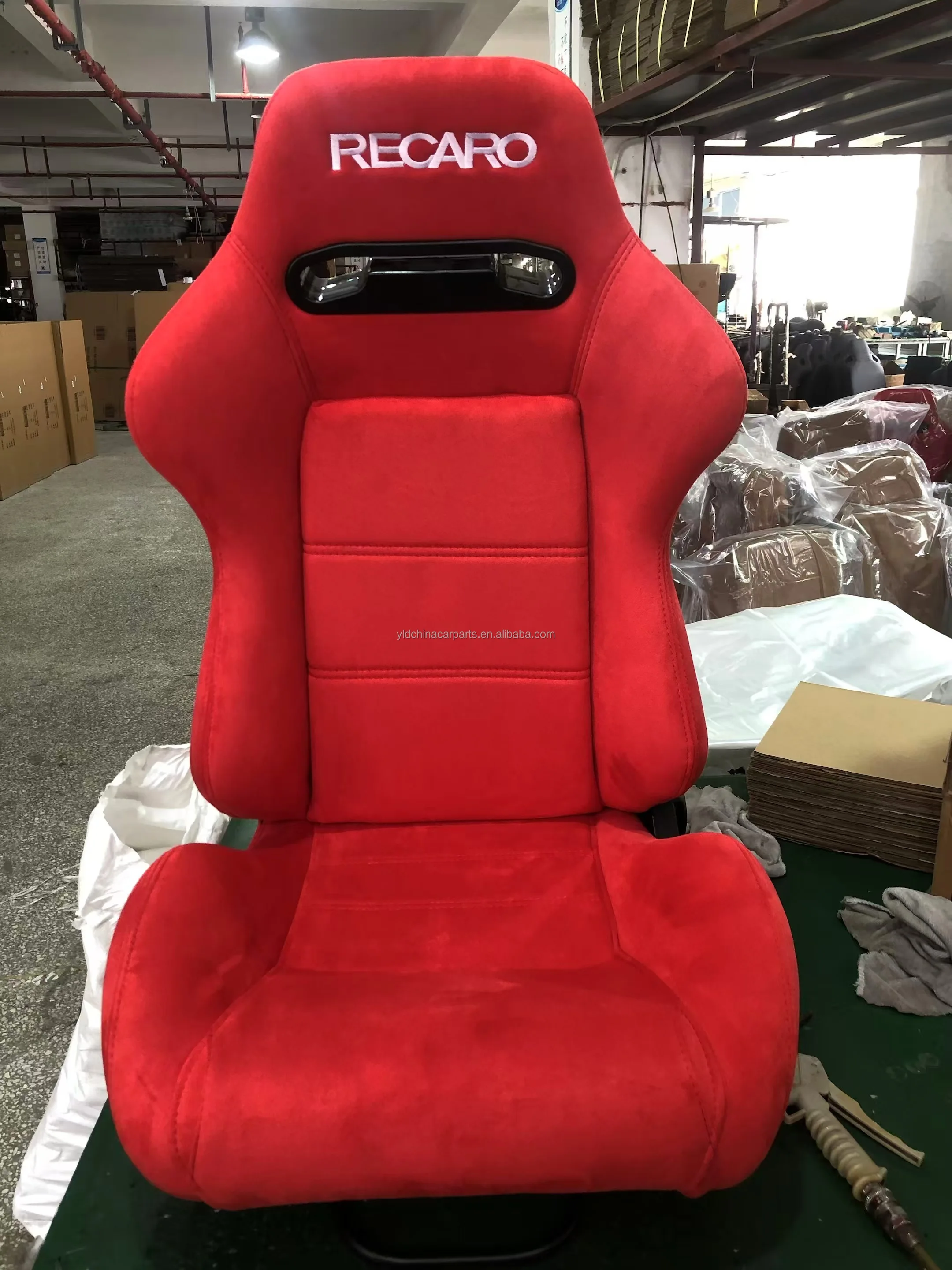 ユニバーサルホットセル RECARO SR3 ブルースエードレーシングバケット 