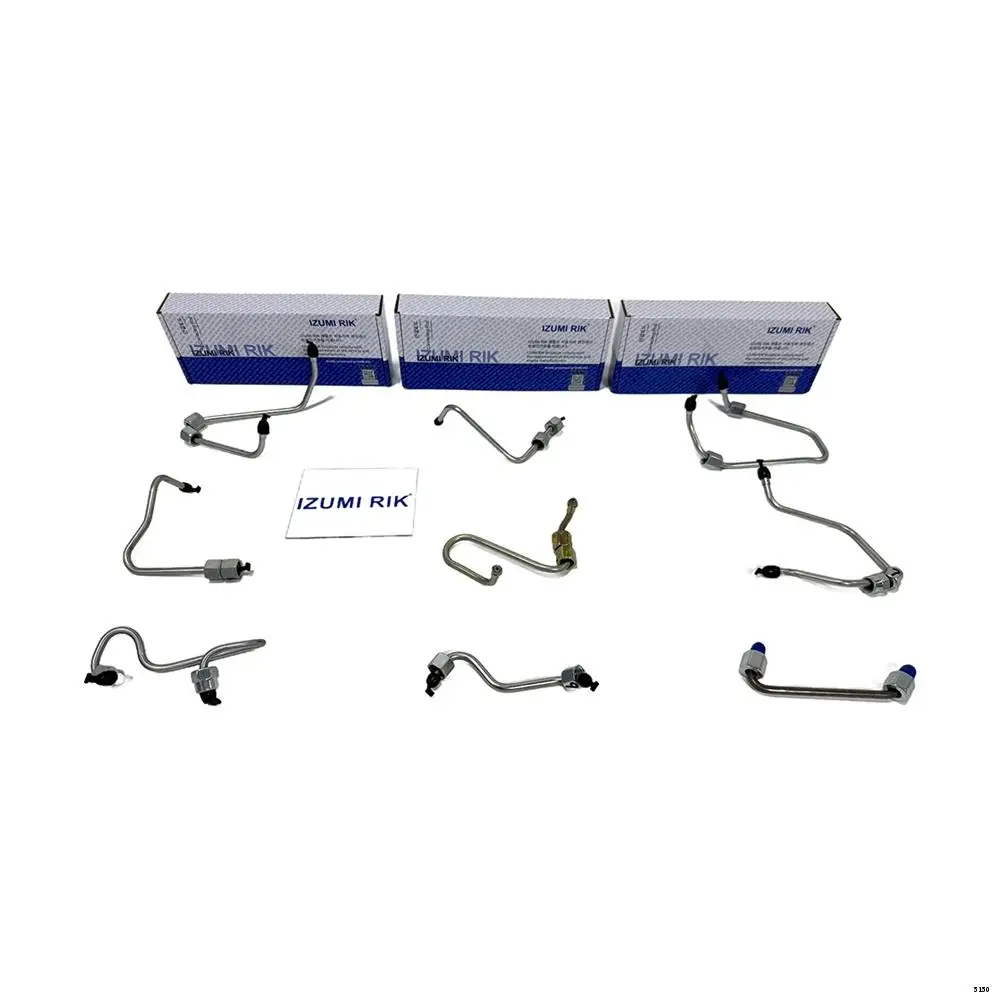 Diesel Engine Spare Parts IZUMI RIK High Pressure Fuel Pipe for Perkins 1104A-44TG2