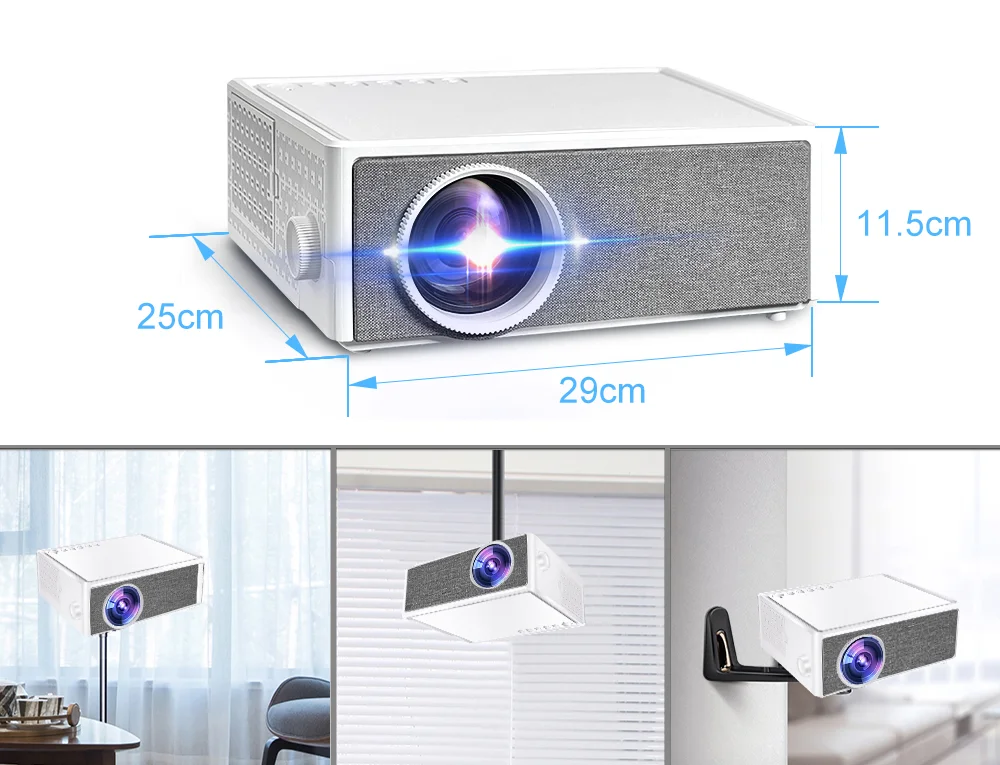 Everycom E700 Pro Projector 4k 14000 Lumens 1+16g Smart Led Laser ...