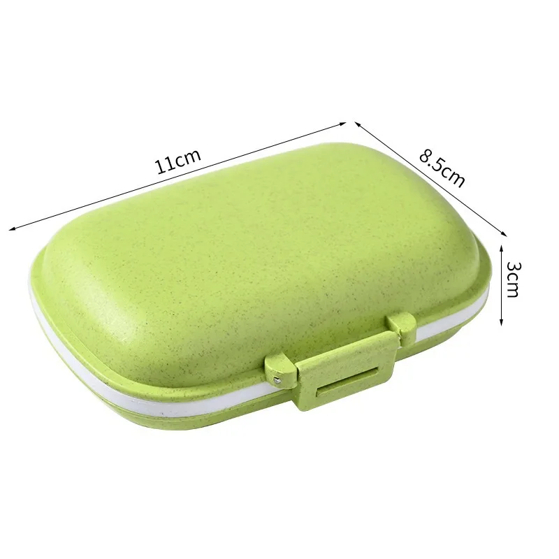 Travel Pill Organizer Moisture Waterproof Small Pill Box for