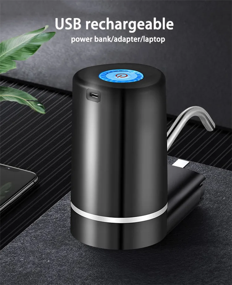 HE010 Portable Dual Pump Automatic Water Dispensers Bottle Water Dispenser Pump
