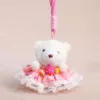 Flower skirt candy bear pink-14cm 52g