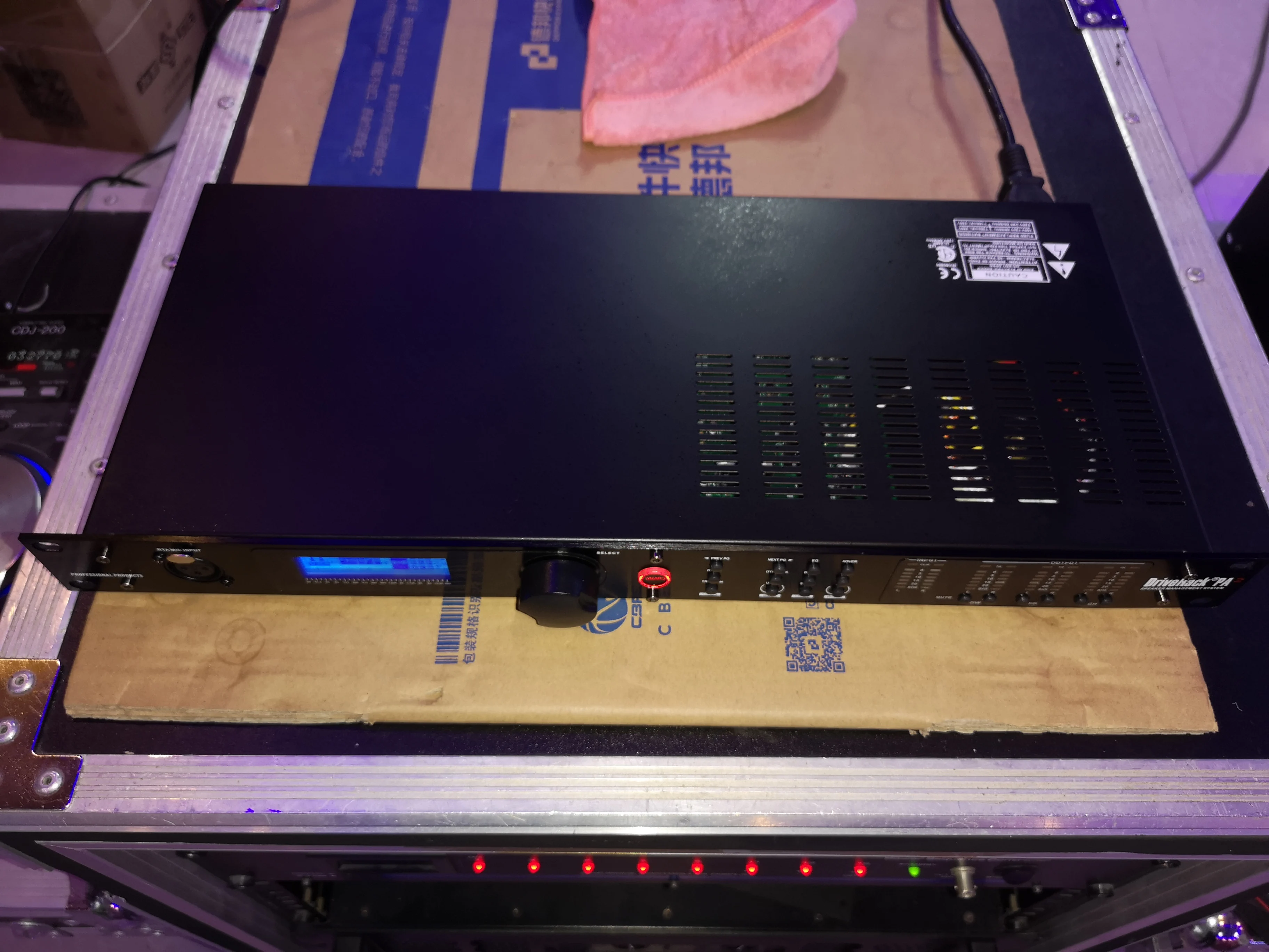 Procesador DSP de audio digital profesional PA2 para sistema de sonido PA