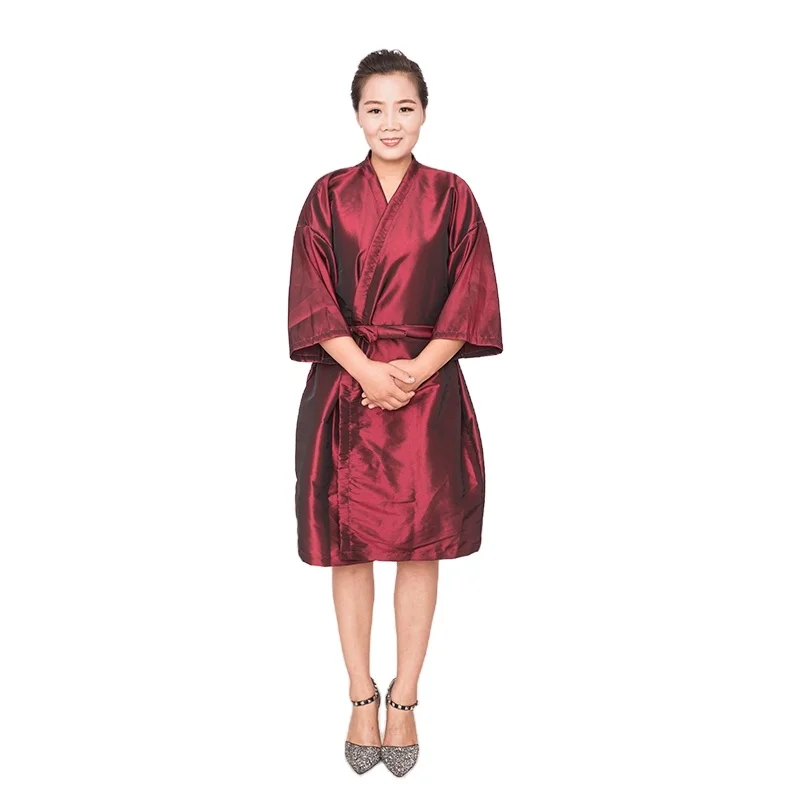 Vinnie индивидуальное парикмахерское кимоно новый стиль по низкой цене спа Халат шелковое