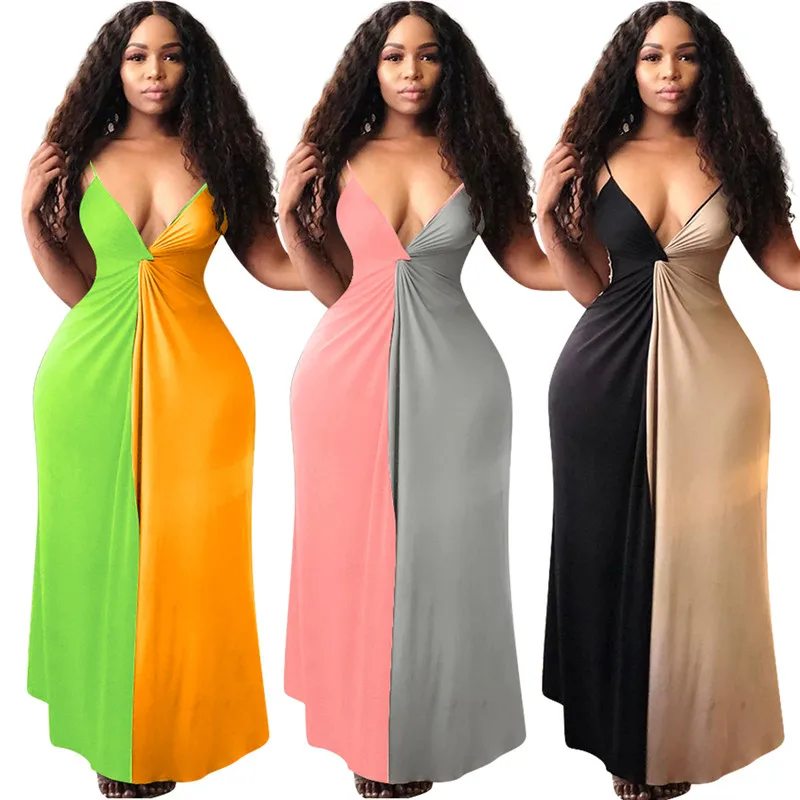 2022 New Design Contrast Color Splicing 