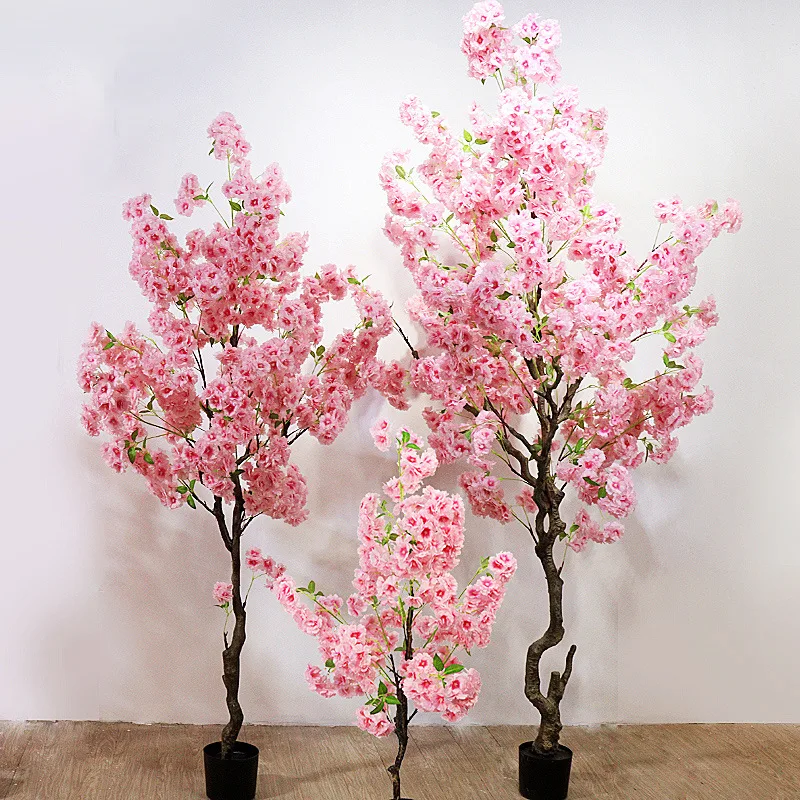 Fiore artificiale Pianta finta anti-sbiadimento in stile ornamentale a