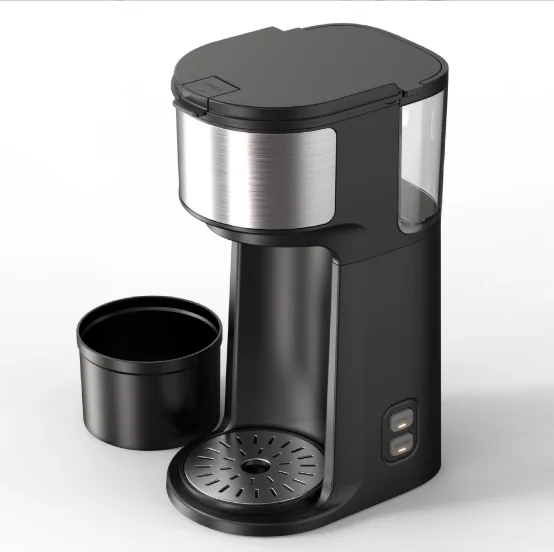 Descaling Reminder Mini Coffee Maker Single Serve K-Cup Pod Coffee