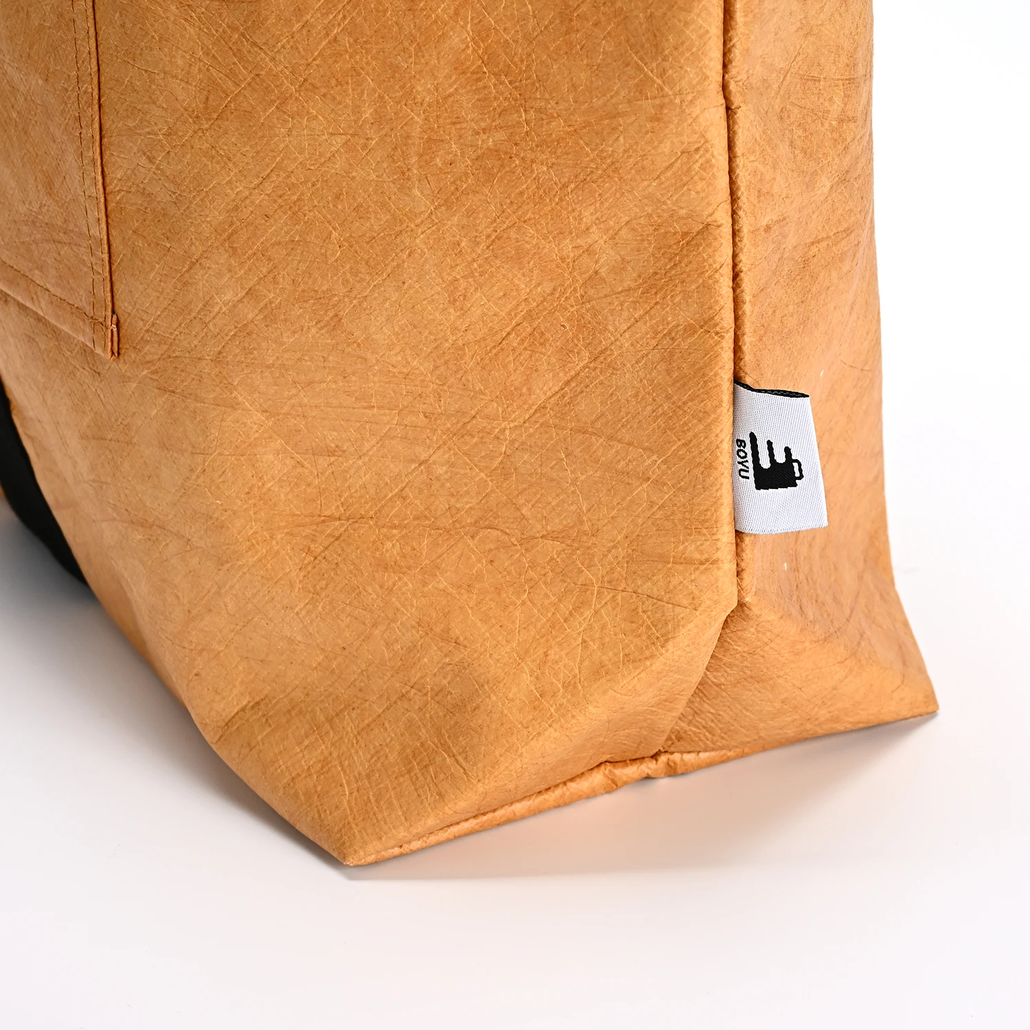 Dupont Paper TYVEK Kraft Single Shoulder Handbag Washable Shopping Bag Natural Ecobags Daily Advertising Screen Tyvek Bag manufacture