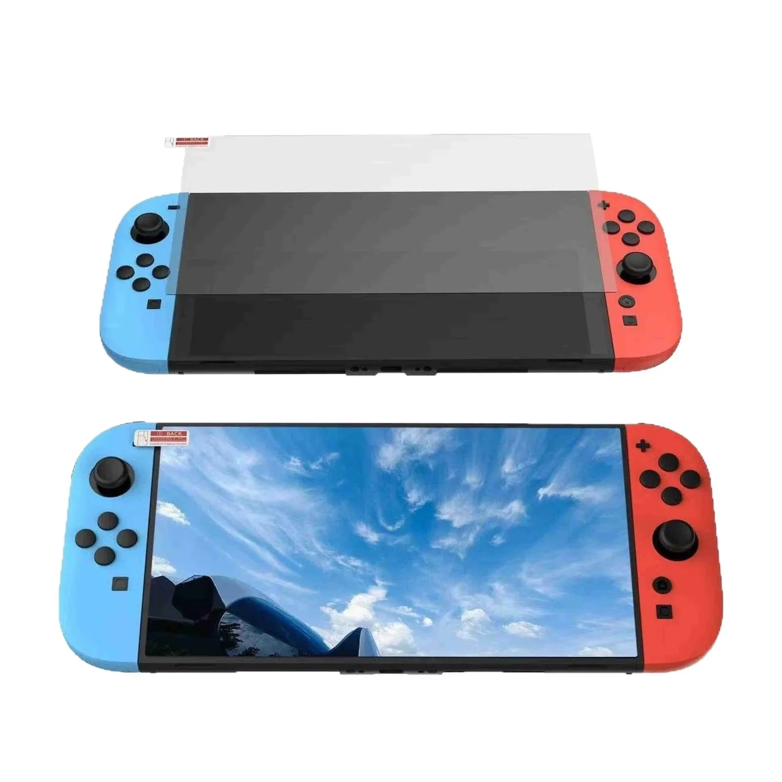 0.33 Thickness High Aluminum Clear Transparent HD Tempered Film Compatible with PC Shell Case for Switch2
