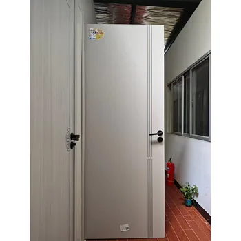 Good Quality Modern Style WPC Flush Door with Fire-Resistant Core for Apartment Hotels