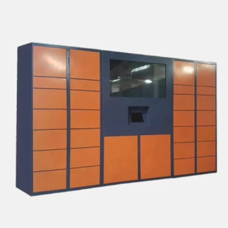 Fingerprint Delivery Intelligent Gym Outdoor Parcel Locker System Digital Electronic Steel Smart Metal Storage Lockers