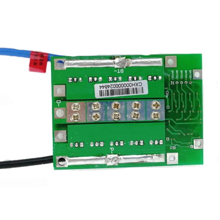 smallest size 10s 36v 10A bms lithium li ion battery packs bms pcm pcb ebike battery bms with balanced light