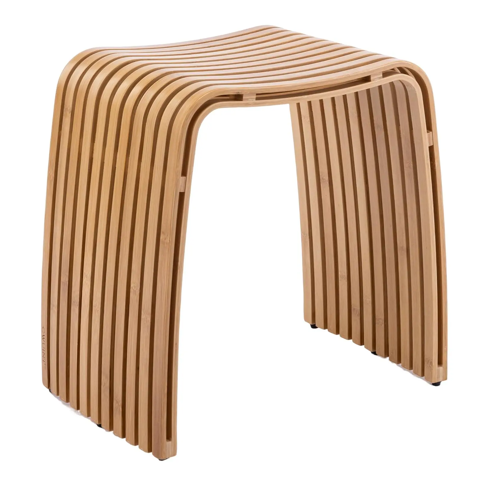 New Minimalist Design Bamboo Dining Stools and Chairs for Dining Room, Living Room, Bedroom, Bathroom Home Furniture