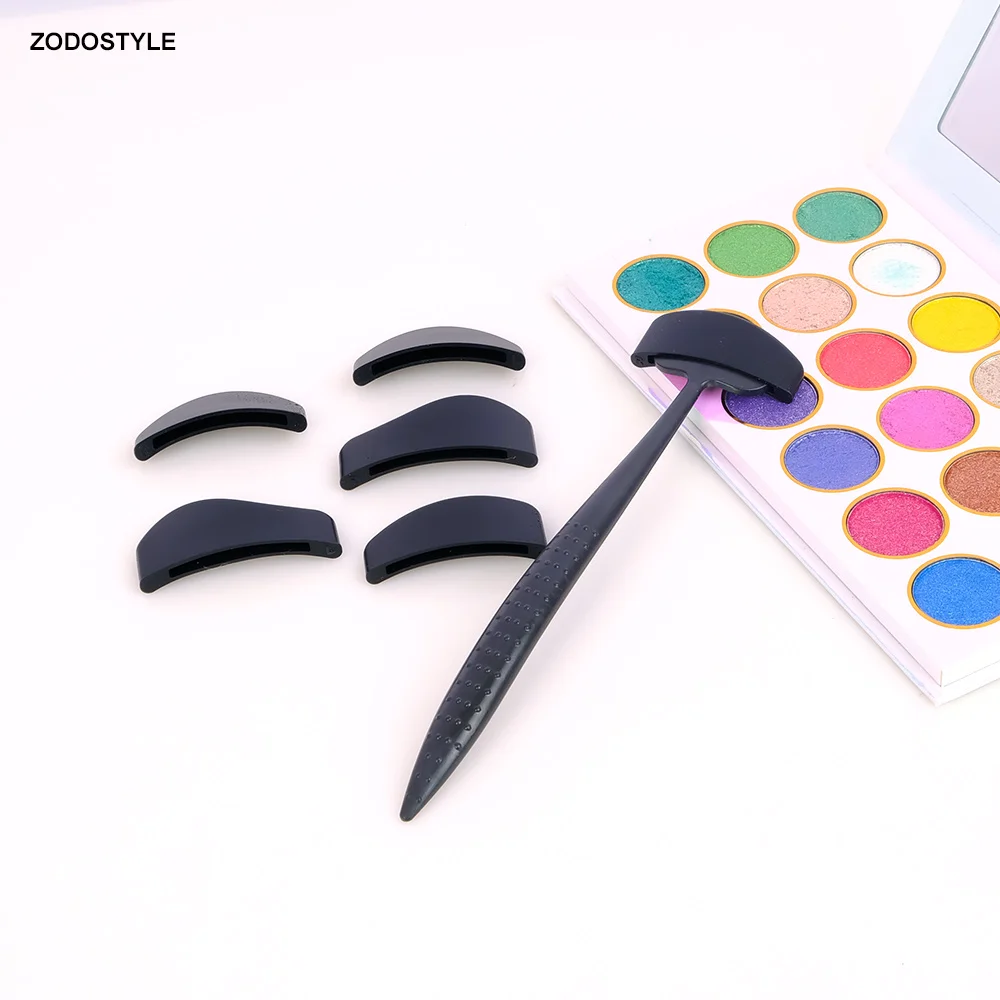 Портативные тени для век стереограф тени для век доска для рисования 6 в 1 7 в 1 штамп для теней для век