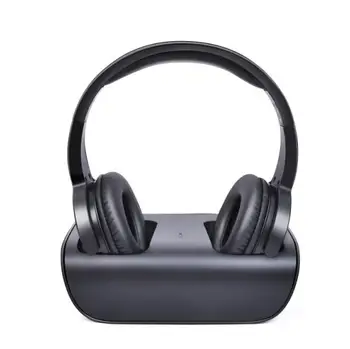 Shenzhen technology wireless stereo headphones for TV, over ear cordless TV headsets with charging station INDA YH770