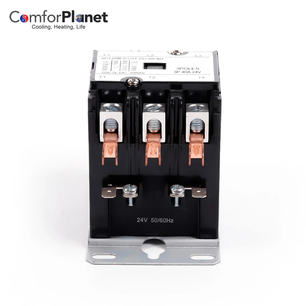 Air Conditioner Phase Definite Purpose Ac Contactors Three Pole ...