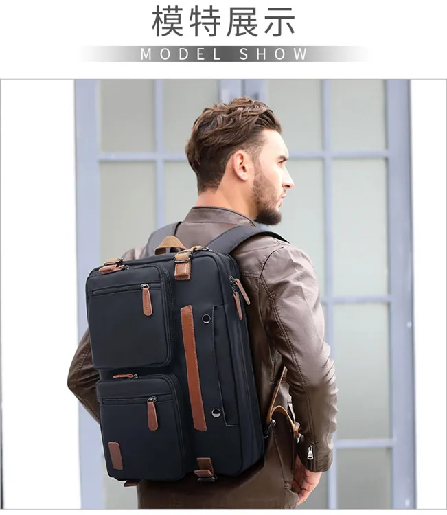 Mochila Convertible De Nailon Para Ordenador Portátil Para Hombre Y  Mujer,Bandolera De Hombro,Bolso De Negocios,Maletín De Viaje Multifuncional  - Buy Maletín De Negocios,Multi-funcional Maletín,Lloguer De Hombres Maletín  Product on Alibaba.com