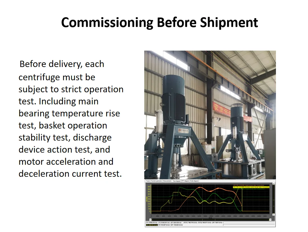 High capacity sucrose centrifuge produced by Hengrui is a professional sugar machine details